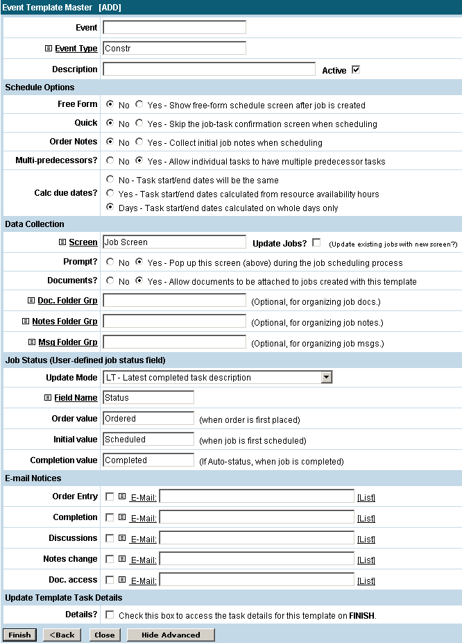 Task Completion Template from help.appwright.com